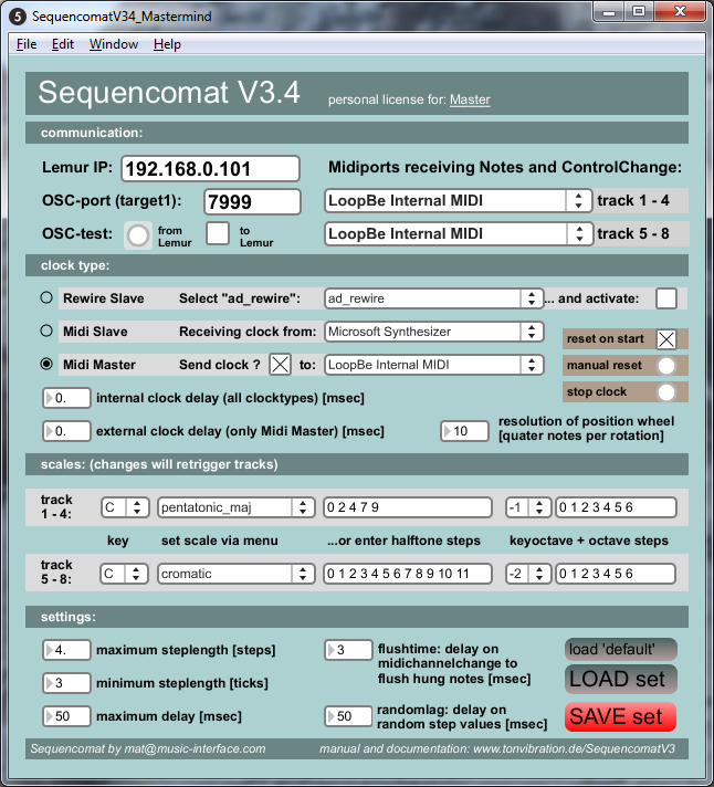 Sequencomat v34 maxpatch